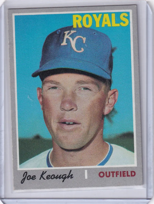 1970 Topps Baseball #589 Joe Keough - Kansas City Royals - Baseball Card Single