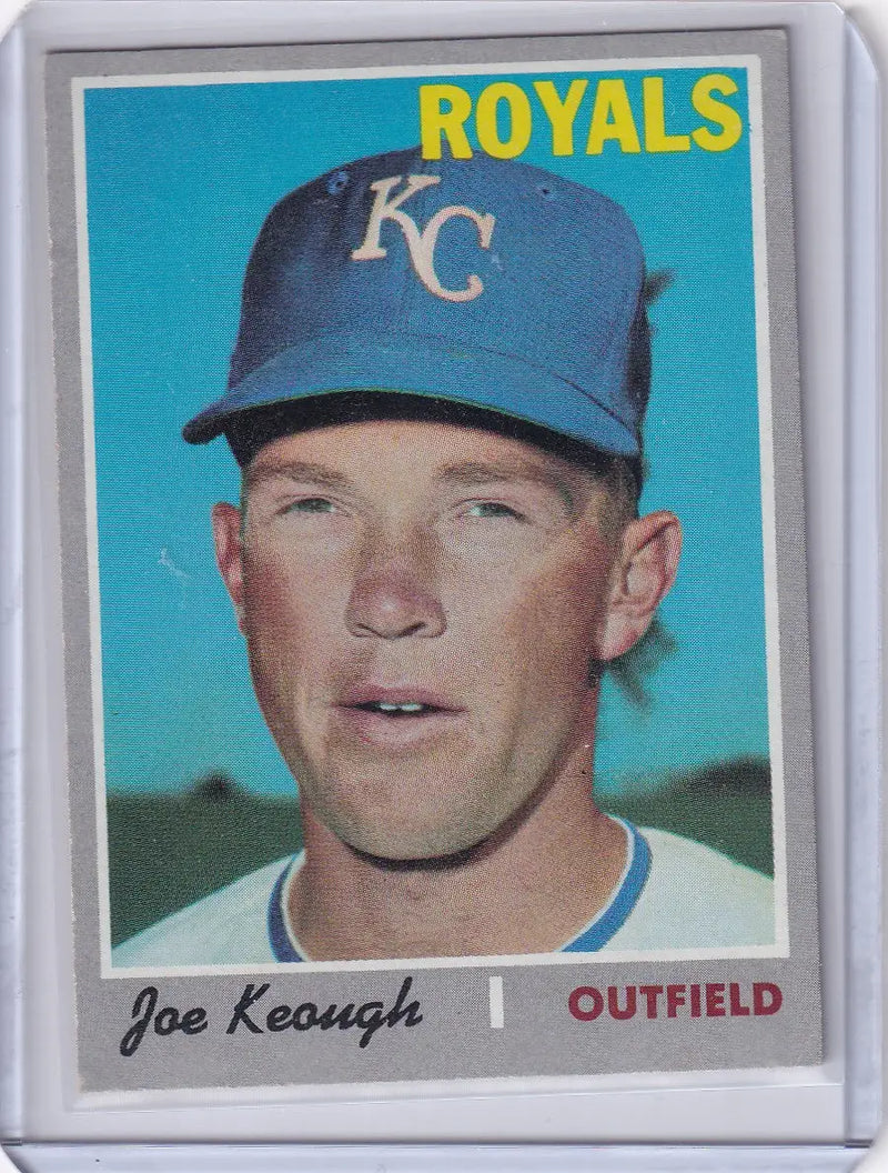 1970 Topps Baseball #589 Joe Keough - Kansas City Royals