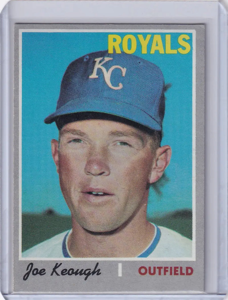 1970 Topps Baseball #589 Joe Keough - Kansas City Royals