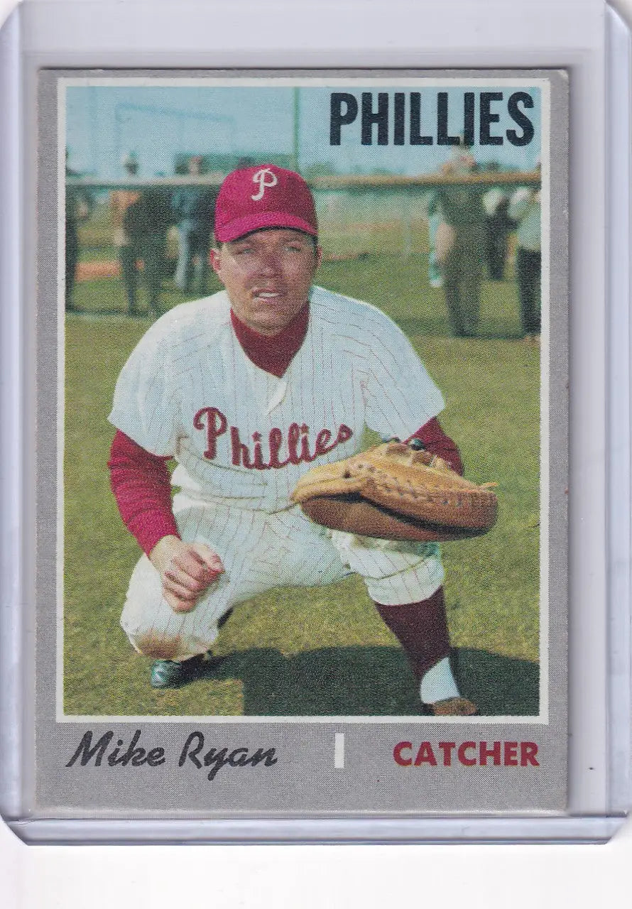 1970 Topps Baseball #591 Mike Ryan - Philadelphia Phillies