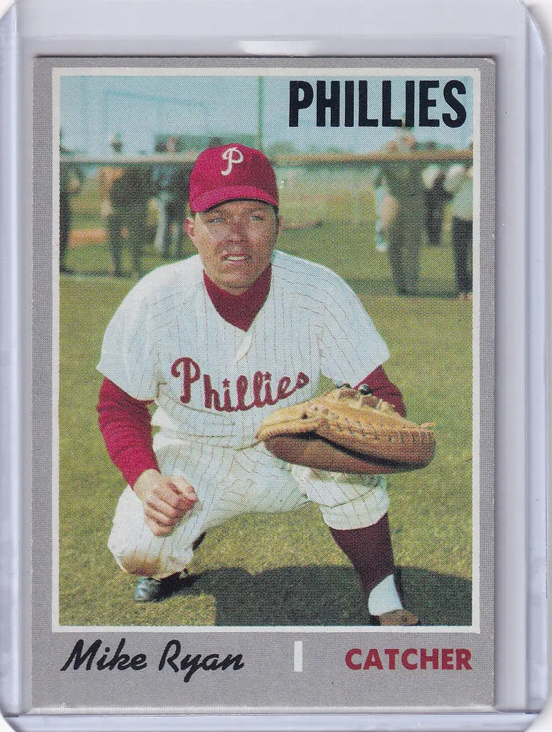 1970 Topps Baseball #591 Mike Ryan - Philadelphia Phillies