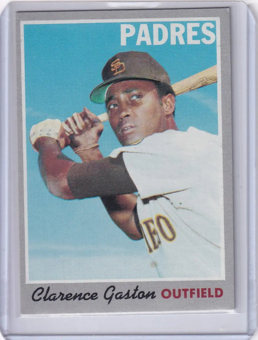 1970 Topps Baseball #604 Cito Gaston - San Diego Padres