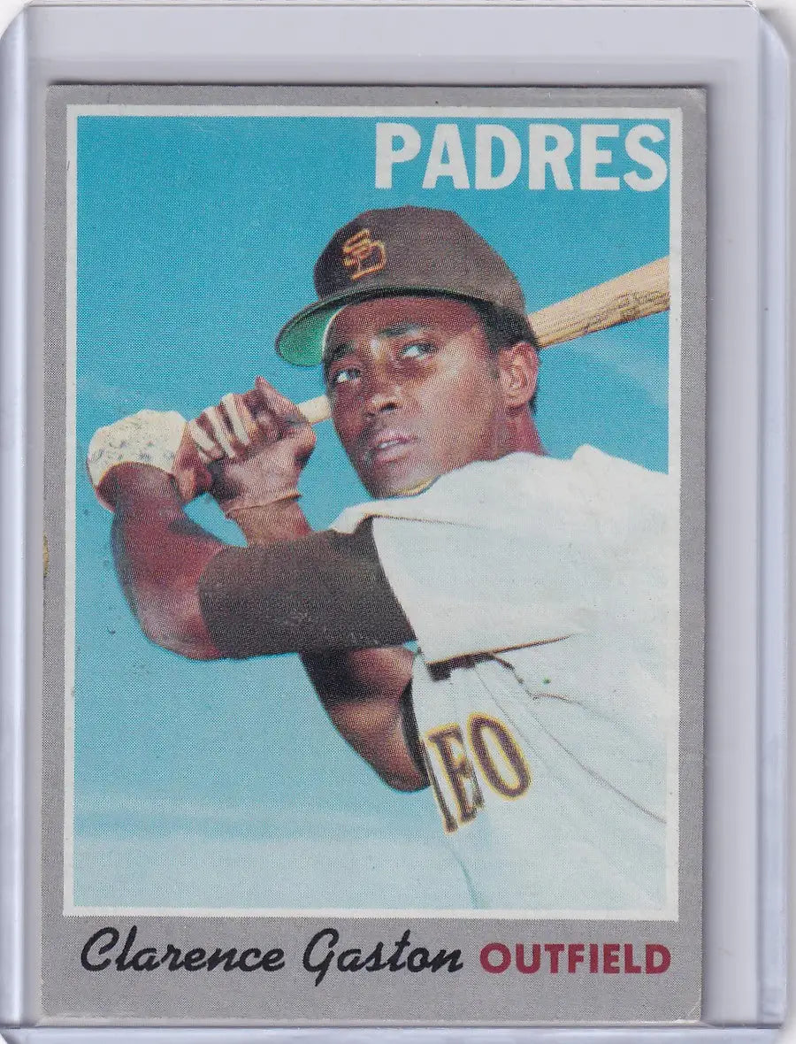 1970 Topps Baseball #604 Cito Gaston - San Diego Padres