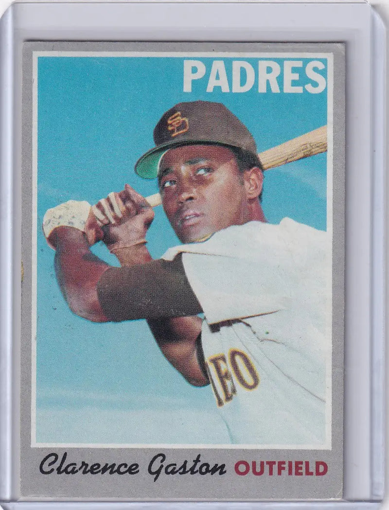 1970 Topps Baseball #604 Cito Gaston - San Diego Padres