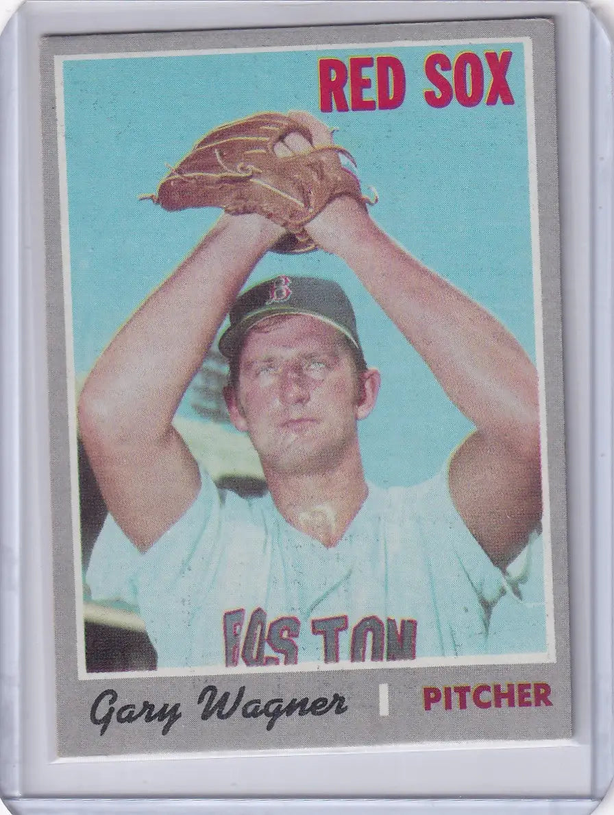 1970 Topps Baseball #627 Gary Wagner - Boston Red Sox
