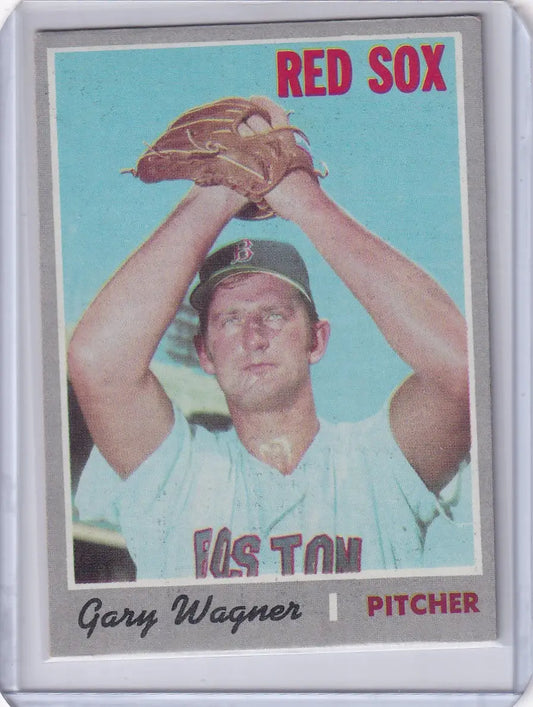 1970 Topps Baseball #627 Gary Wagner - Boston Red Sox - Baseball Card Single