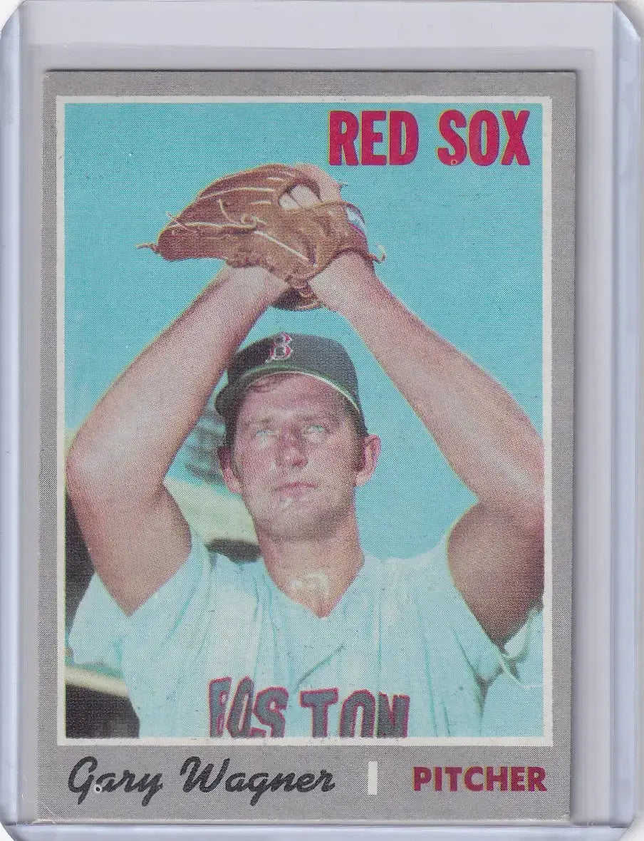 1970 Topps Baseball #627 Gary Wagner - Boston Red Sox