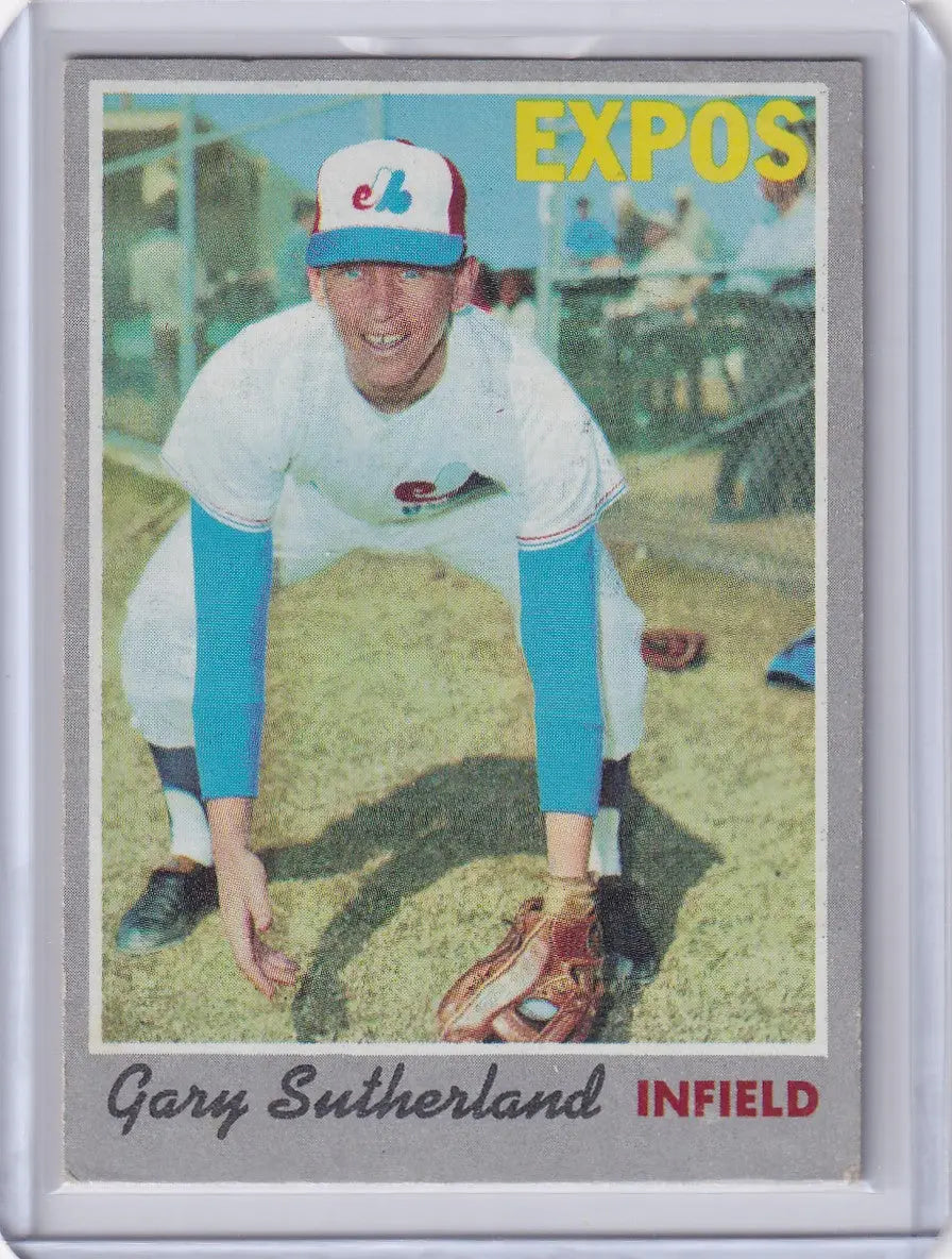 1970 Topps Baseball #632 Gary Sutherland - Montreal Expos