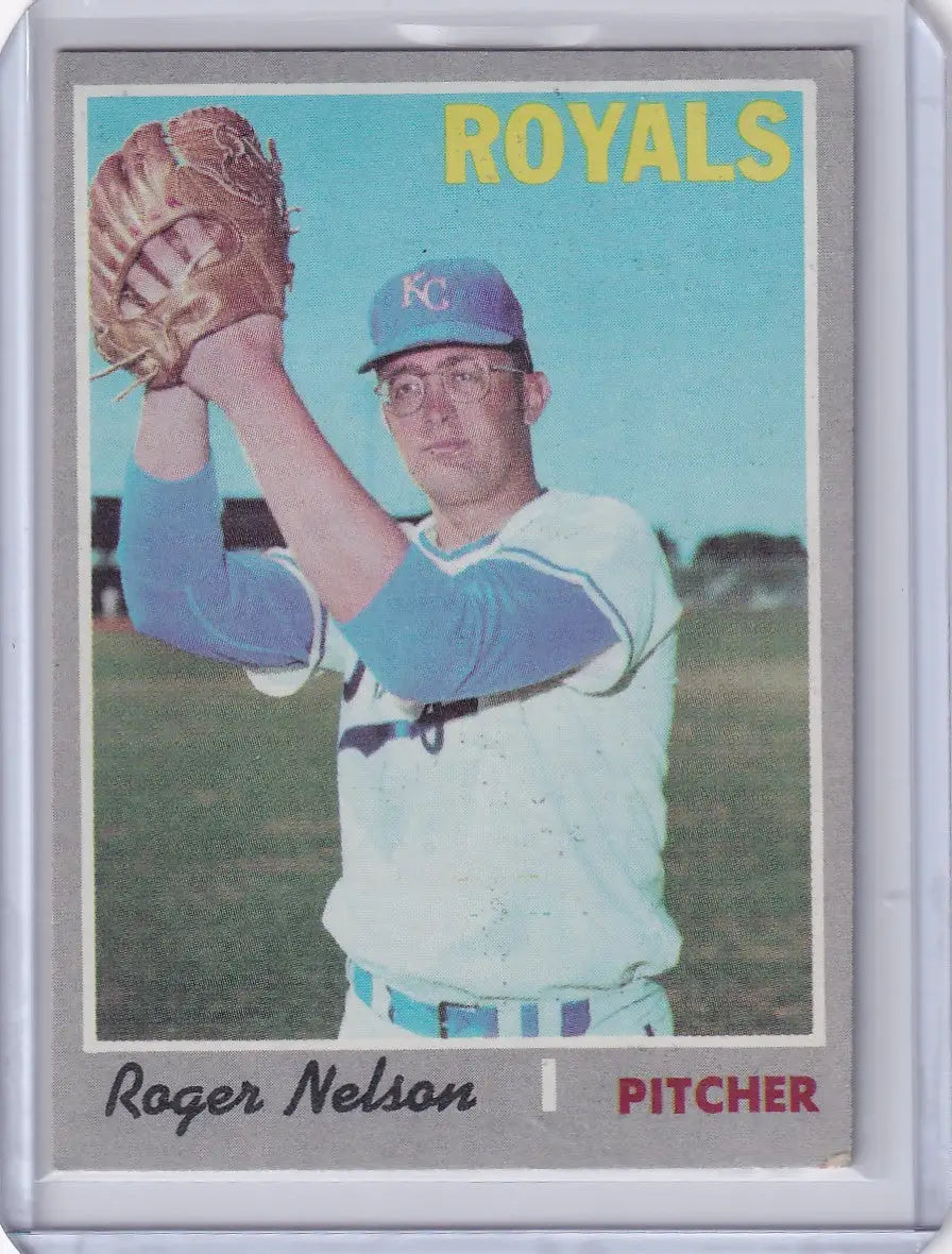 1970 Topps Baseball #633 Roger Nelson - Kansas City Royals