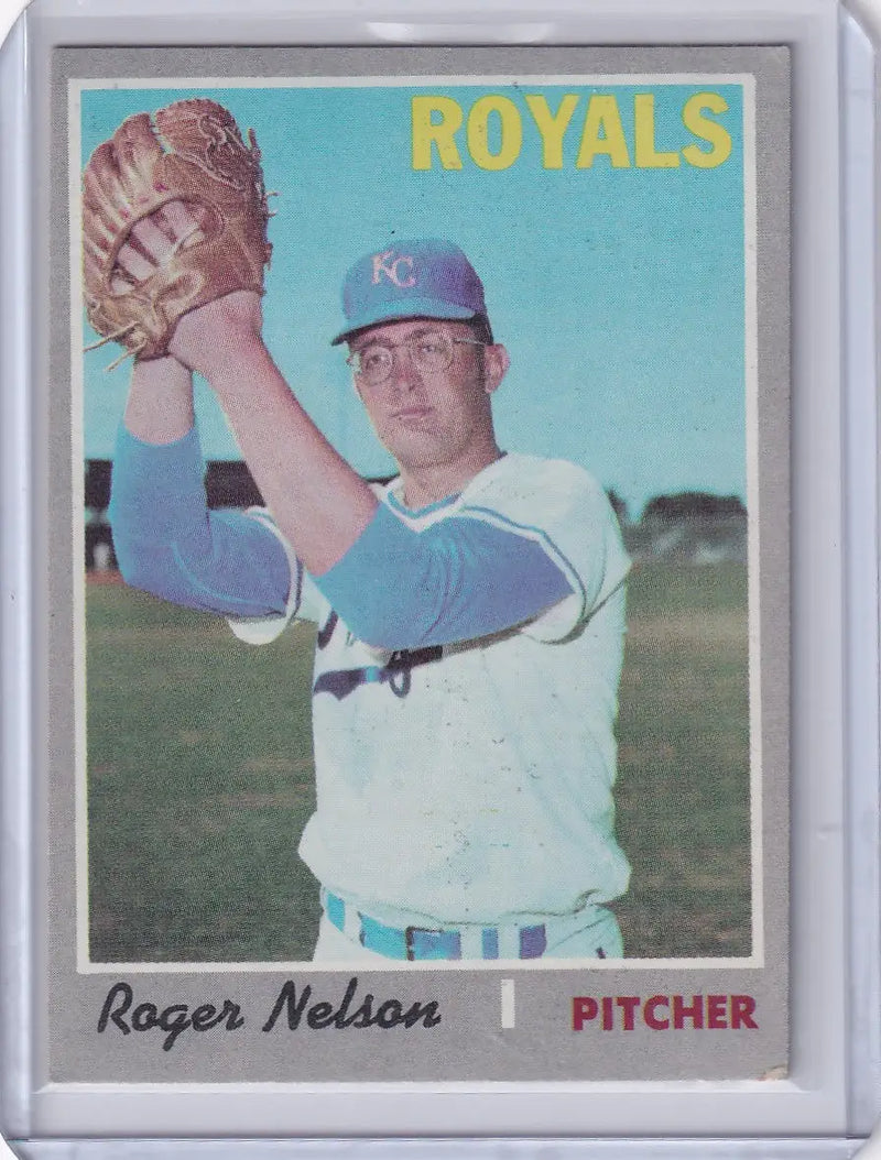 1970 Topps Baseball #633 Roger Nelson - Kansas City Royals
