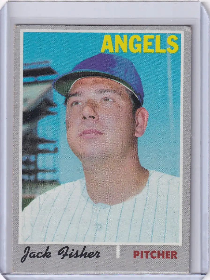 1970 Topps Baseball #684 Jack Fisher - California Angels