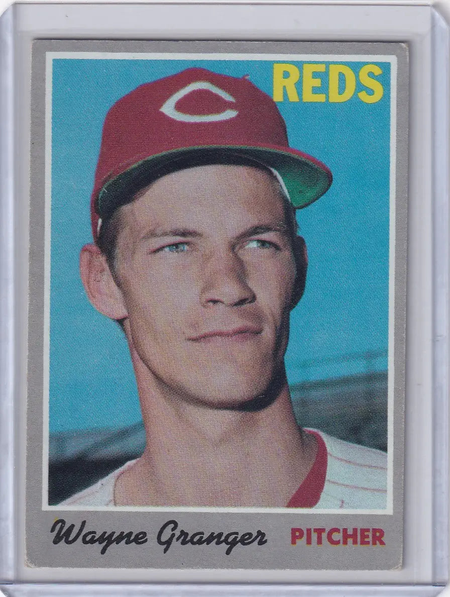1970 Topps Baseball #73 Wayne Granger - Cincinnati Reds