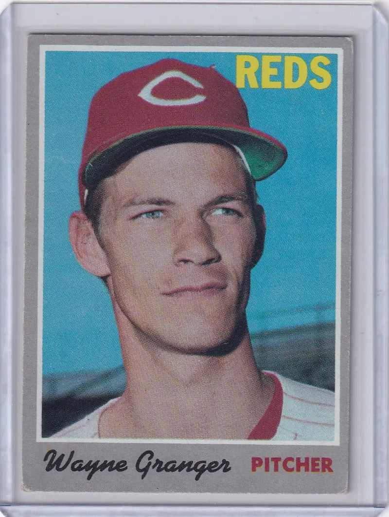1970 Topps Baseball #73 Wayne Granger - Cincinnati Reds