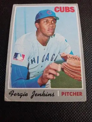 1970 Topps - Fergie Jenkins #240. Cubs. low left corner. VG+ - Baseball Card Single