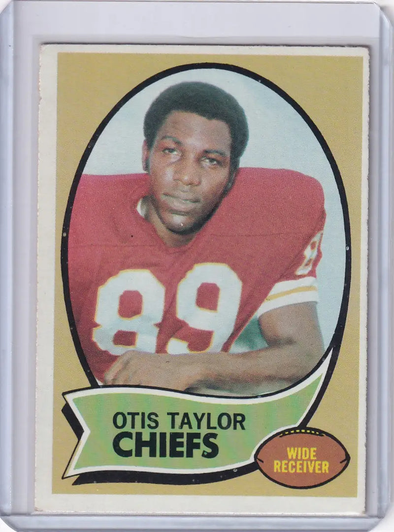 1970 Topps Football #103 Otis Taylor - Kansas City Chiefs