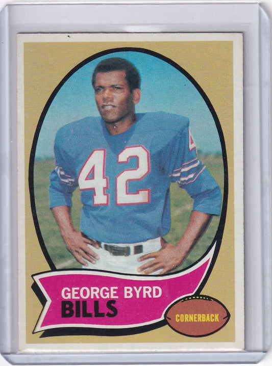 1970 Topps Football #119 George Byrd - Buffalo Bills