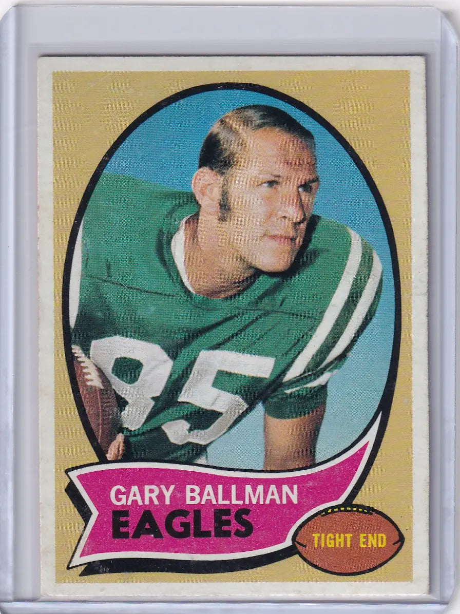 1970 Topps Football #47 Gary Ballman - Philadelphia Eagles