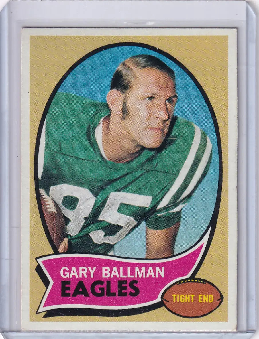 1970 Topps Football #47 Gary Ballman - Philadelphia Eagles