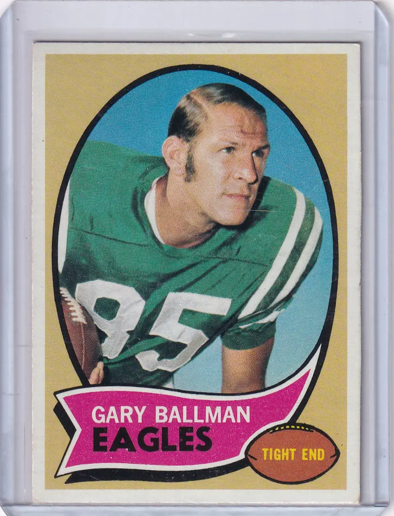 1970 Topps Football #47 Gary Ballman - Philadelphia Eagles