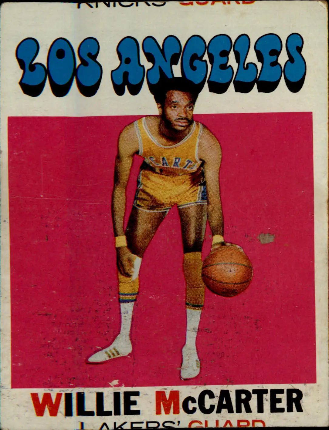 1971-72 Topps #101 Willie McCarter - Basketball Card Single