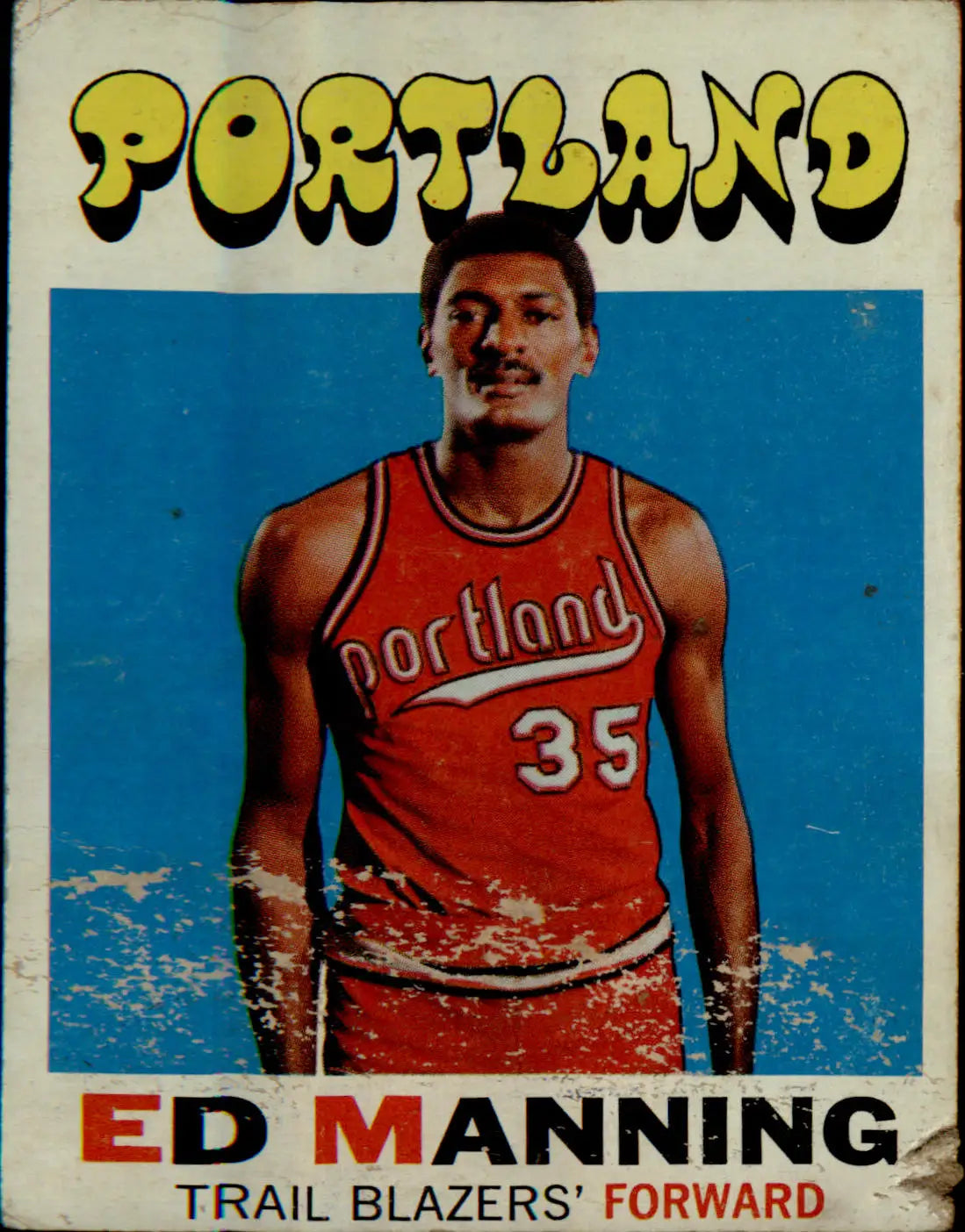 1971-72 Topps #122 Ed Manning - Basketball Card Single