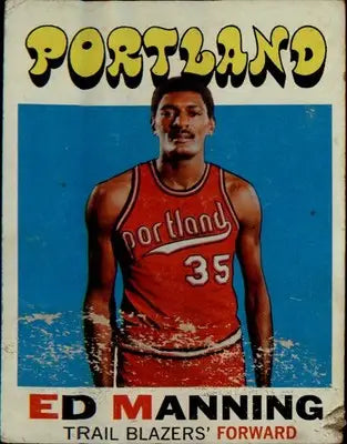 1971-72 Topps #122 Ed Manning - Basketball Card Single