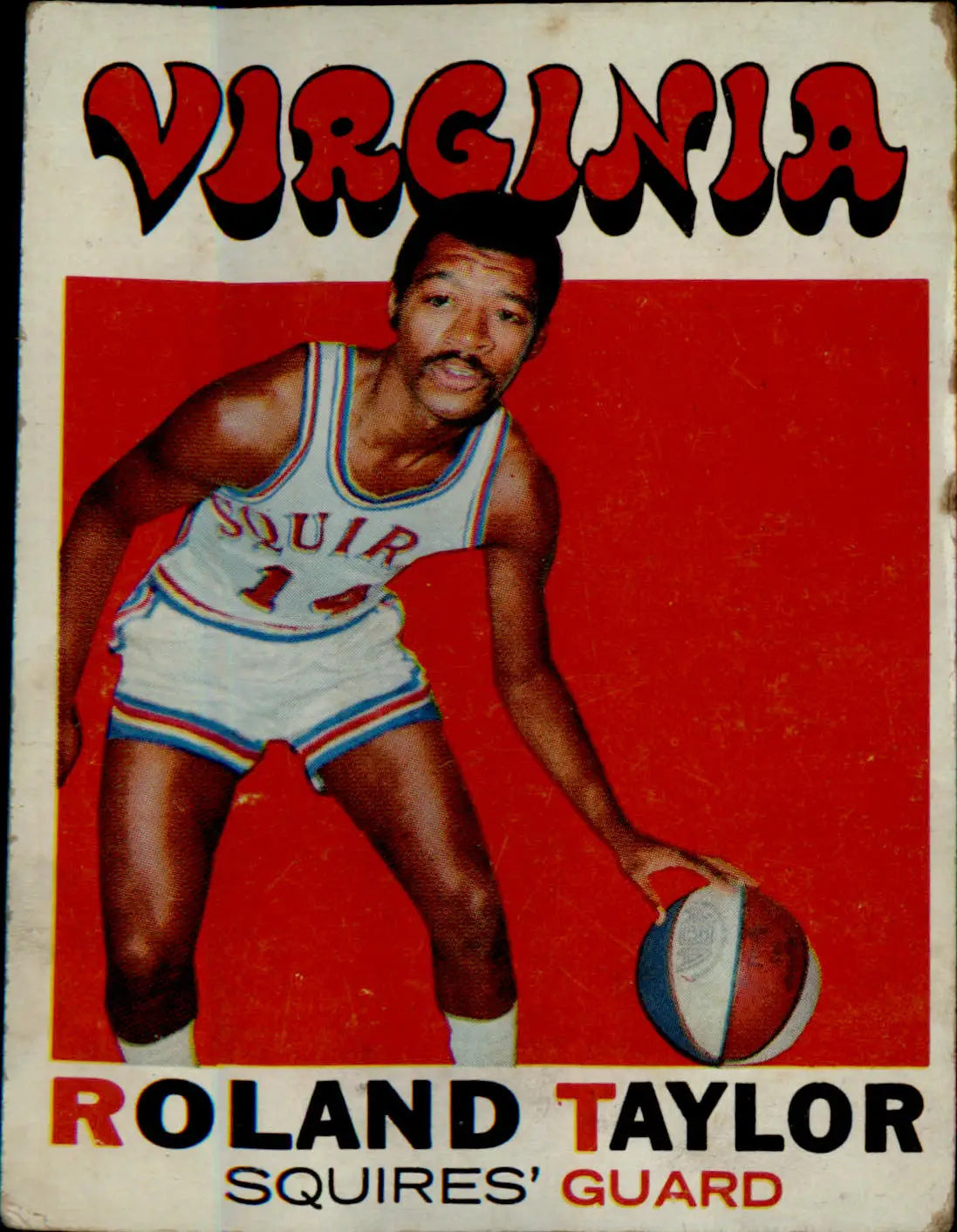 1971-72 Topps #173 Roland Taylor Rookie Rookie - Basketball Card Single