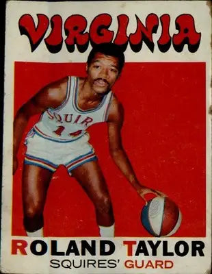 1971-72 Topps #173 Roland Taylor Rookie Rookie - Basketball Card Single