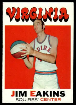 1971-72 Topps #197 Jim Eakins - Basketball Card Single