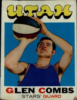 1971-72 Topps #215 Glen Combs Rookie Rookie - Basketball Card Single