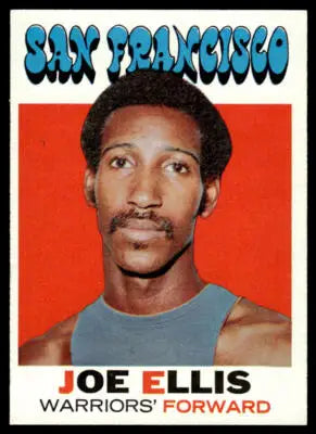 1971-72 Topps #51 Joe Ellis - Basketball Card Single