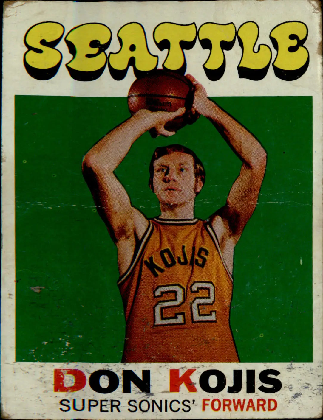1971-72 Topps #64 Don Kojis - Basketball Card Single