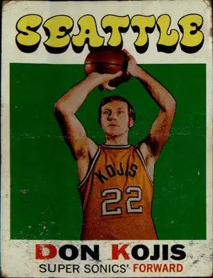 1971-72 Topps #64 Don Kojis - Basketball Card Single