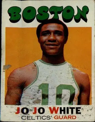 1971-72 Topps #69 Jo Jo White - Basketball Card Single