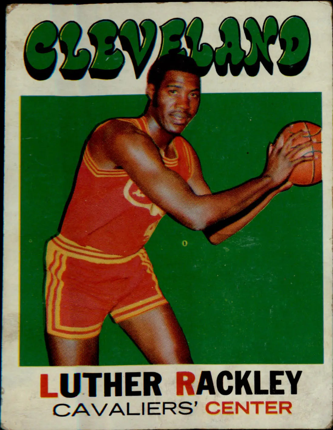 1971-72 Topps #88 Luther Rackley - Basketball Card Single