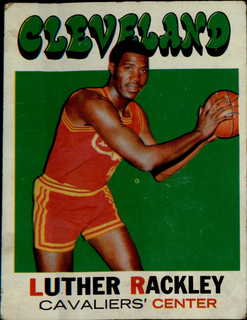 1971-72 Topps #88 Luther Rackley - Basketball Card Single