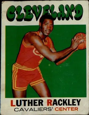 1971-72 Topps #88 Luther Rackley - Basketball Card Single
