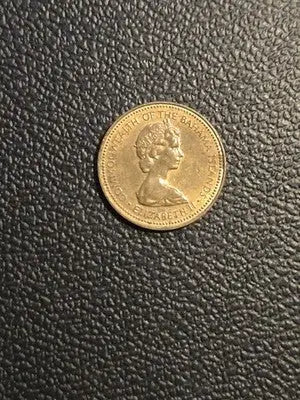 1971 Bahamas 1 Cent Coin Copper-Nickel Very Fine VF Collectible Lot - Coins & Currency