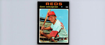 Dave Concepcion 1971 Topps #14 baseball card for trading cards collectors