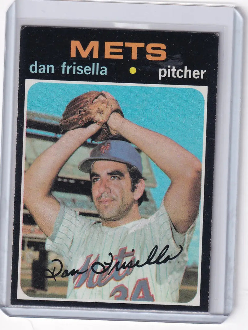 1971 Topps Baseball #104 Danny Frisella - New York Mets