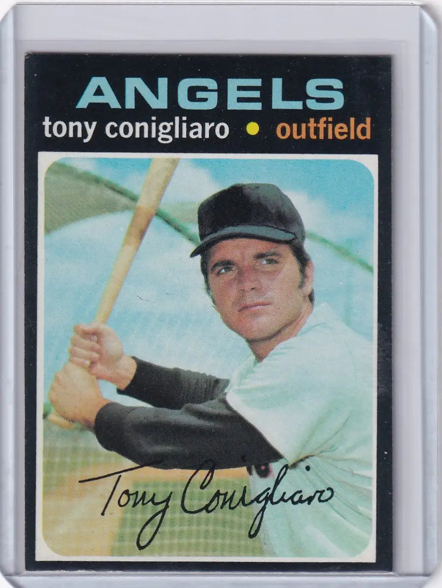 1971 Topps Baseball #105 Tony Conigliaro - California Angels