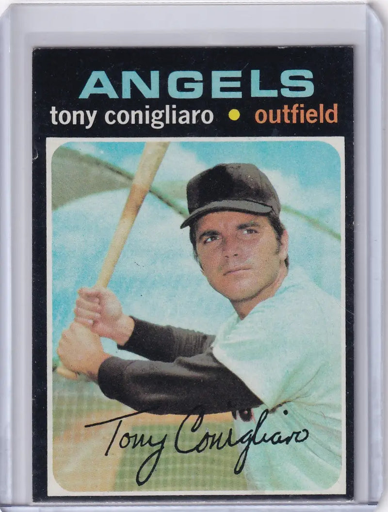 1971 Topps Baseball #105 Tony Conigliaro - California Angels