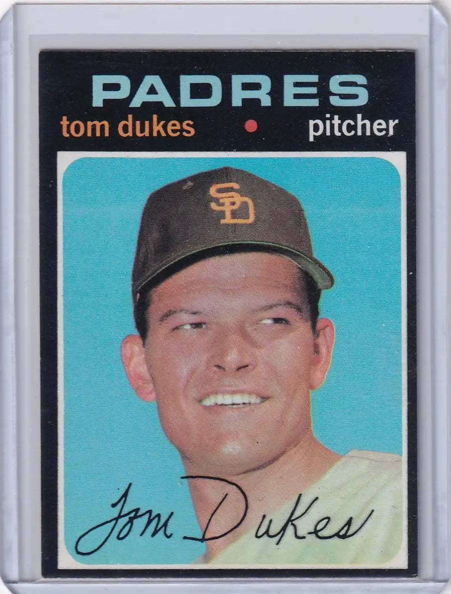1971 Topps Baseball #106 Tom Dukes - San Diego Padres