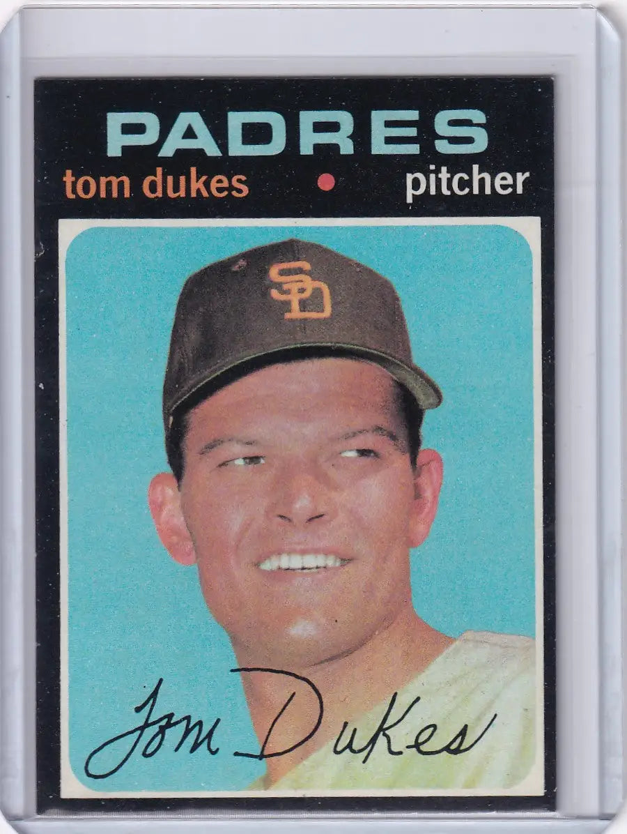 1971 Topps Baseball #106 Tom Dukes - San Diego Padres