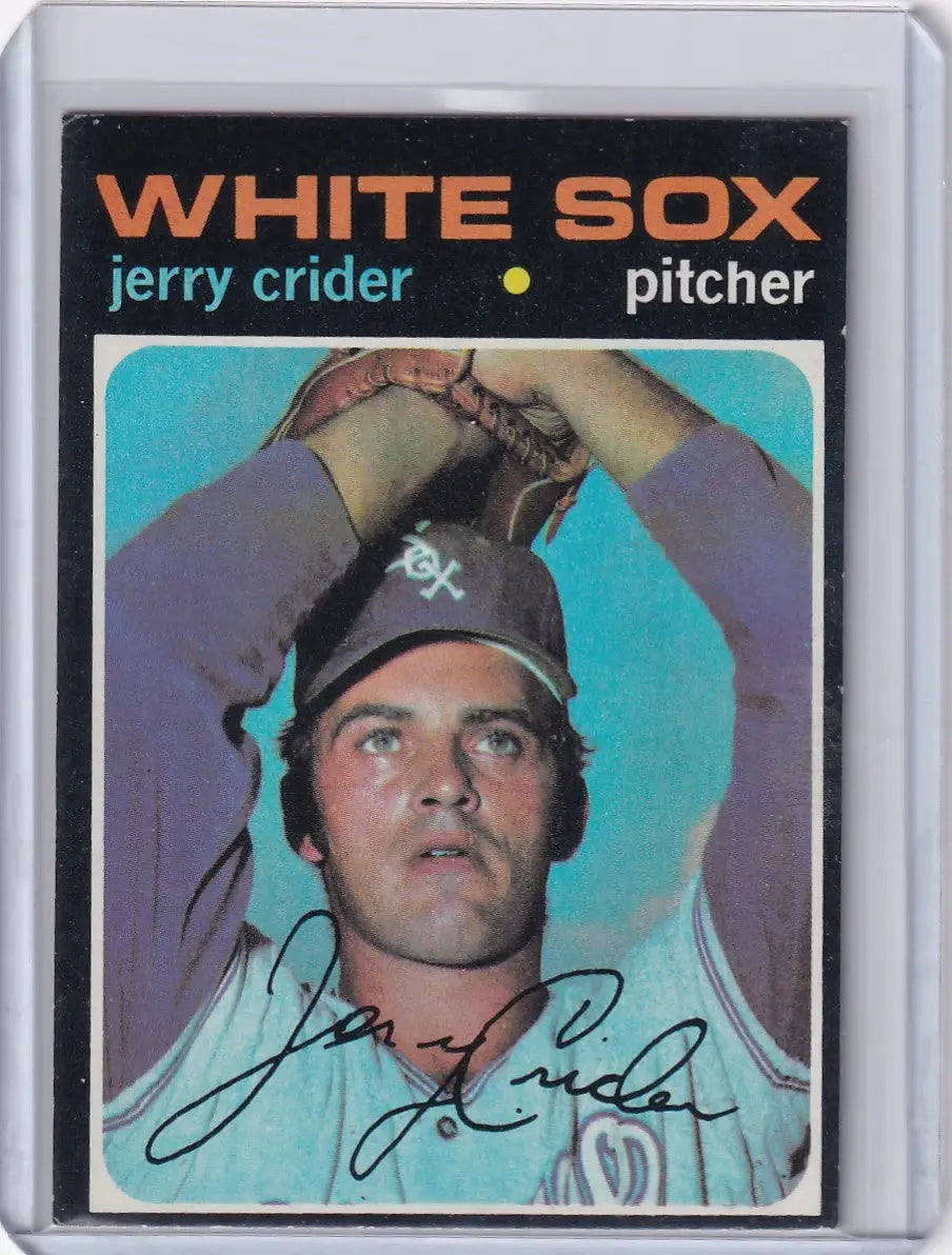 1971 Topps Baseball #113 Jerry Crider - Chicago White Sox