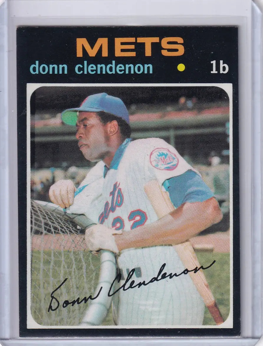 1971 Topps Baseball #115 Donn Clendenon - New York Mets