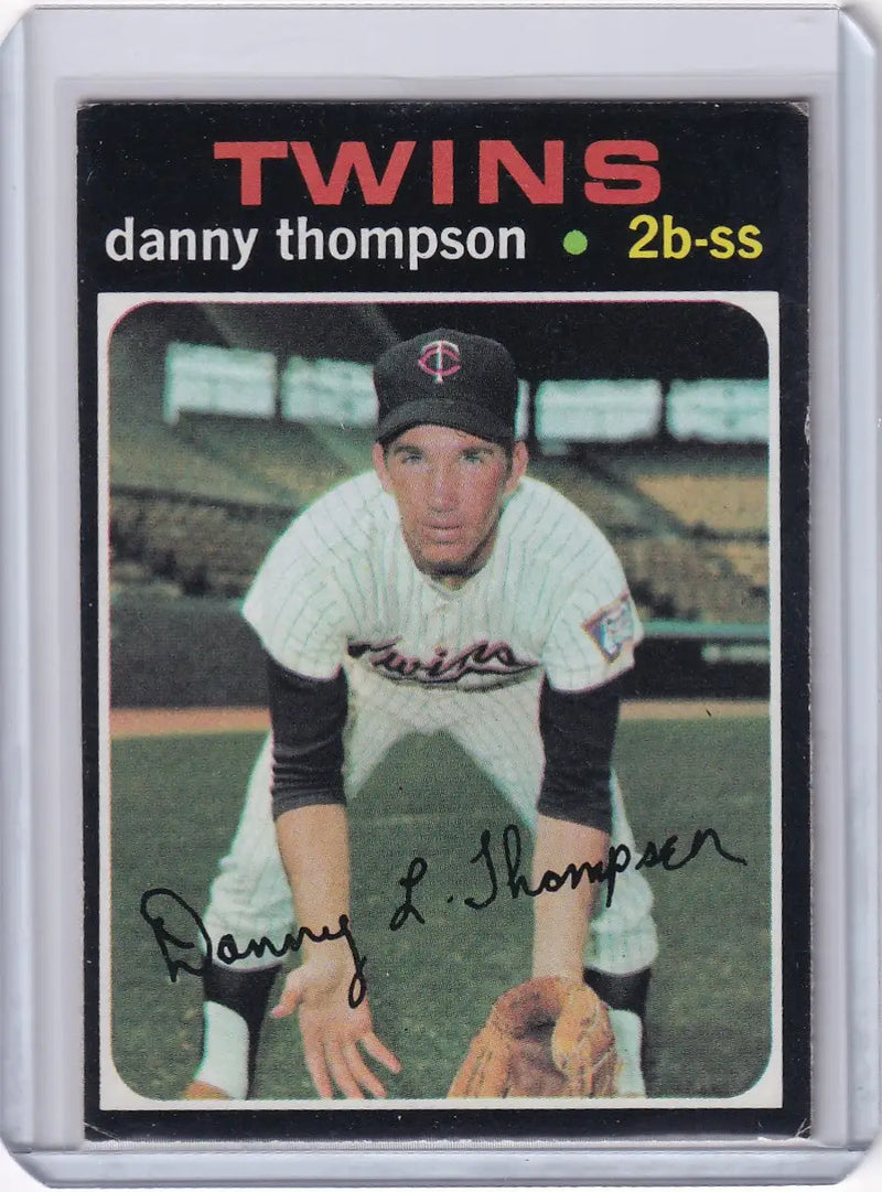 1971 Topps Baseball #127 Danny Thompson - Minnesota Twins RC