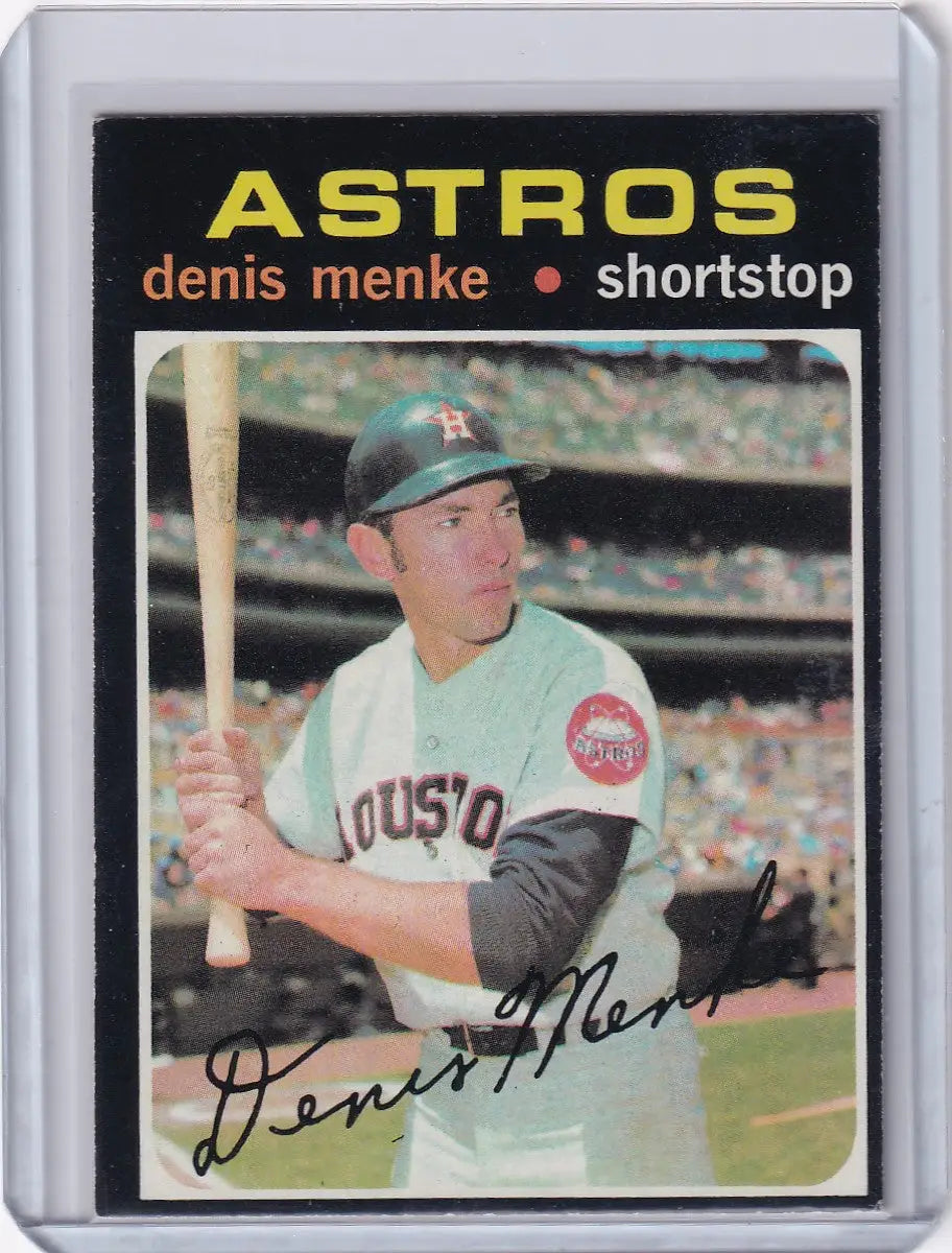 1971 Topps Baseball #130 Denis Menke - Houston Astros