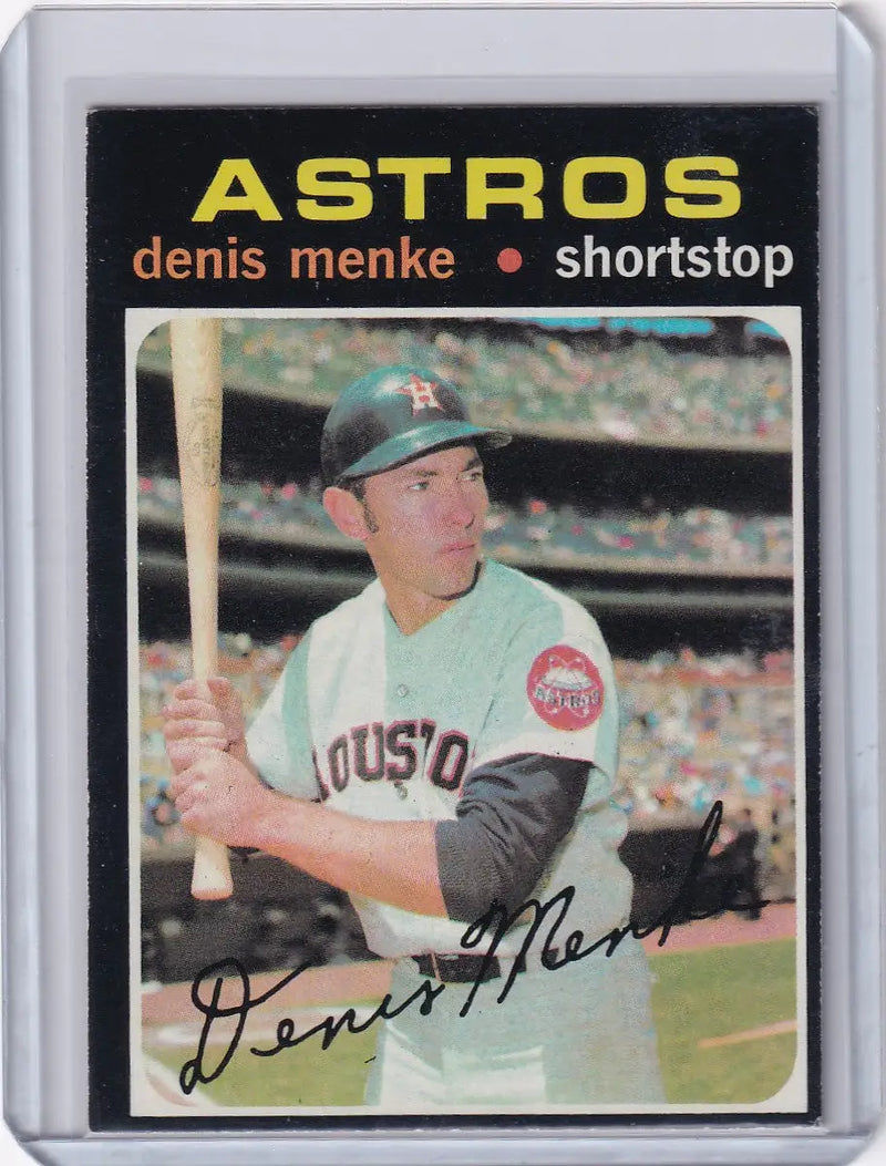1971 Topps Baseball #130 Denis Menke - Houston Astros