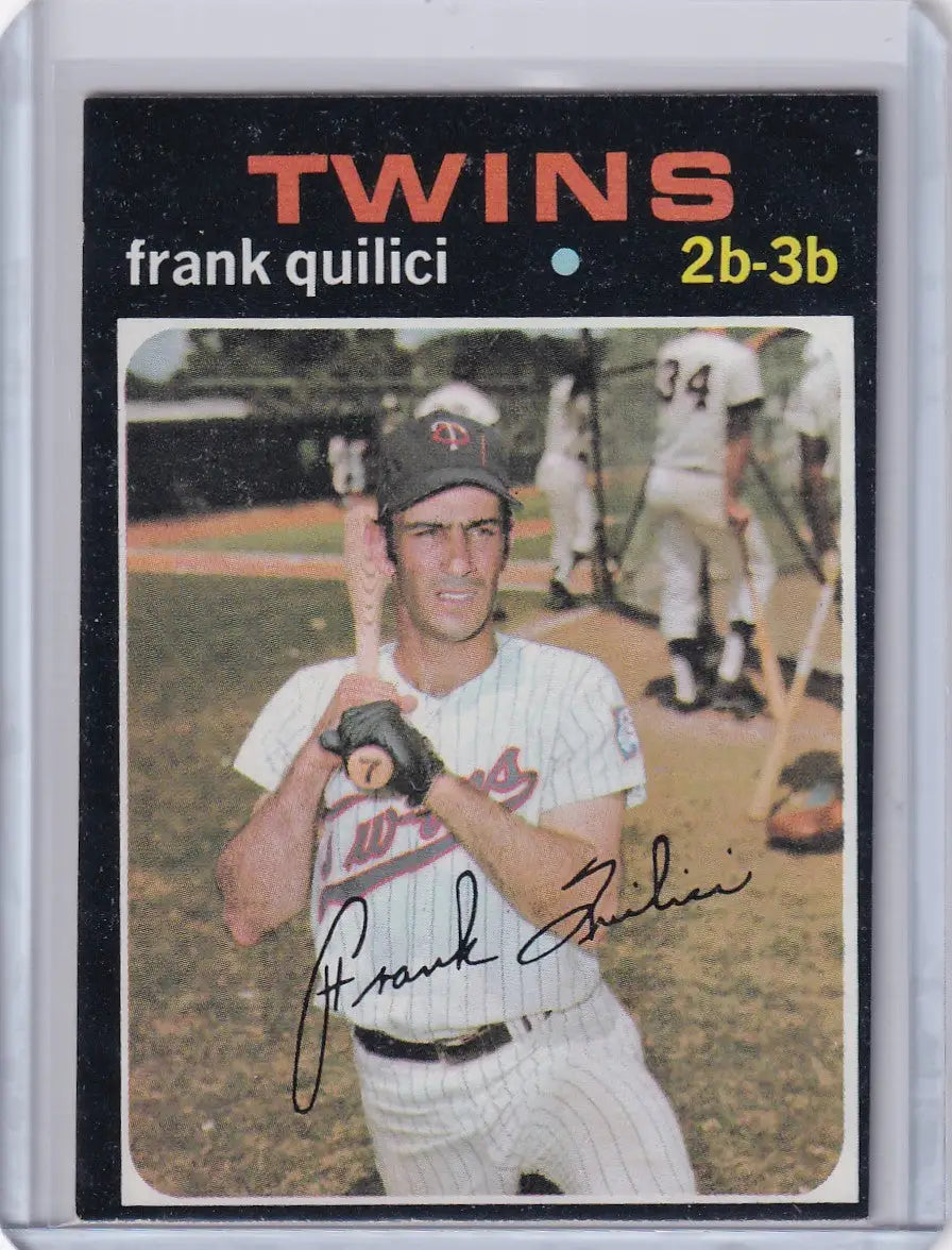 1971 Topps Baseball #141 Frank Quilici - Minnesota Twins